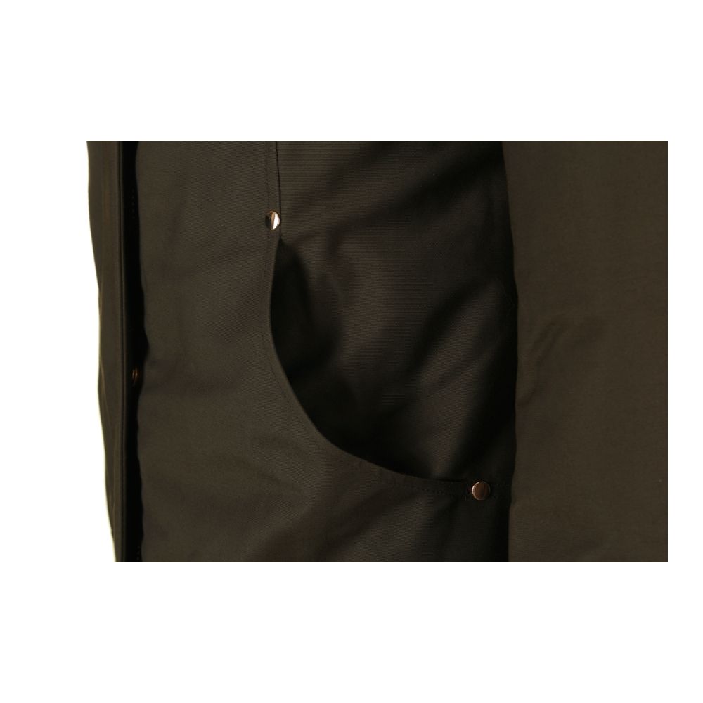 Moose Knuckles Army Cotton Women Gold Stirling Parka Coat