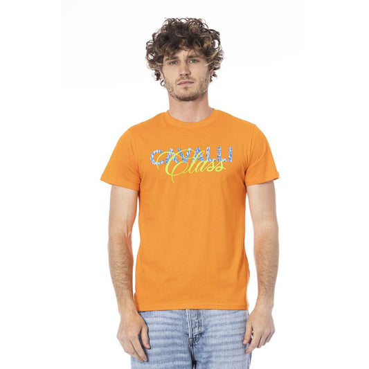Orange Cotton T-Shirt