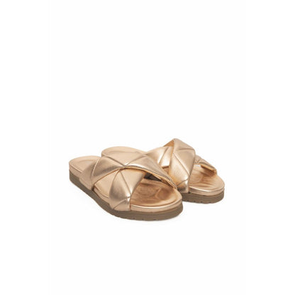 Beige Sheepskin Sandal