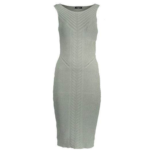 Marciano by Guess Green Polyester Knit Bodycon Dress