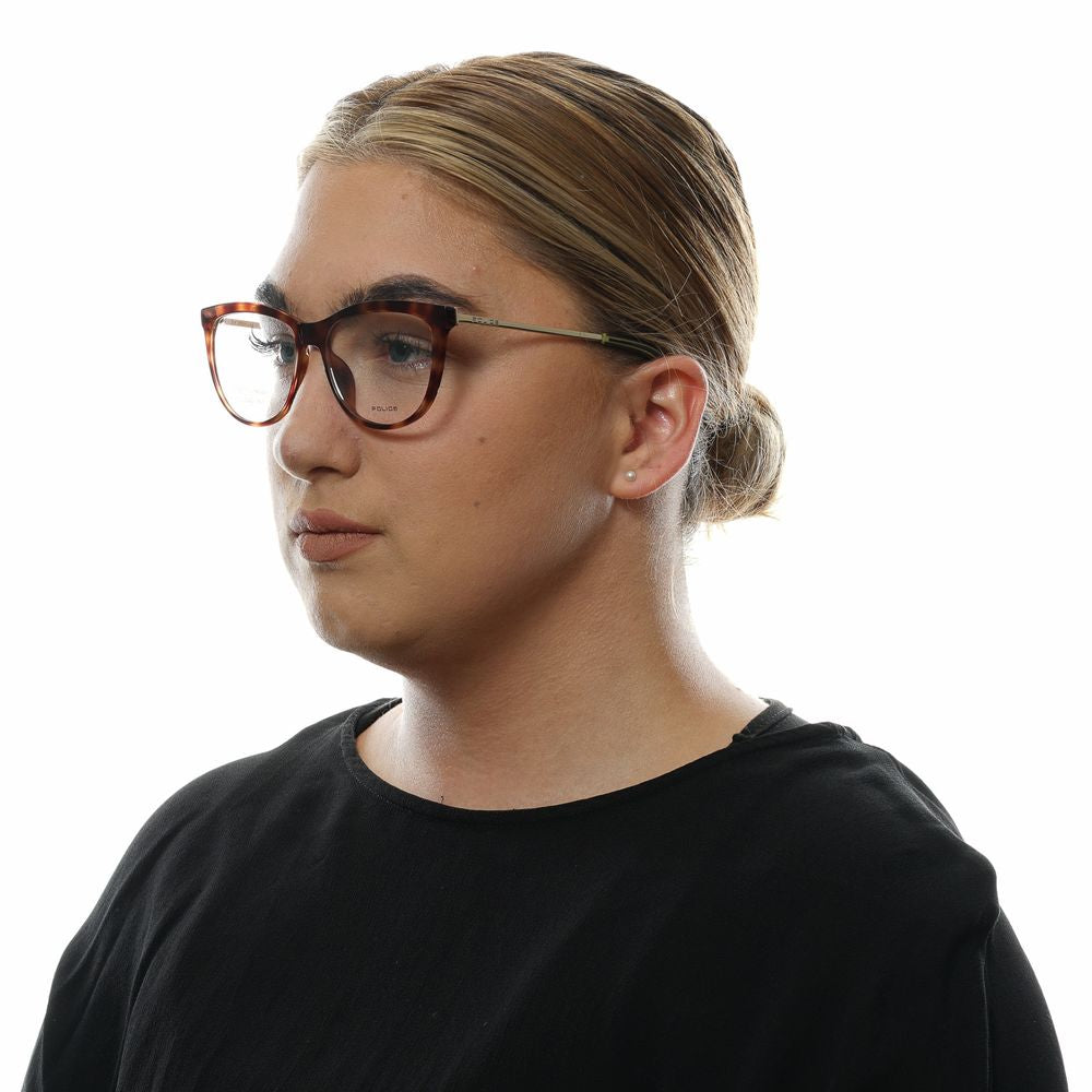 Police Brown Women Glasses Frame