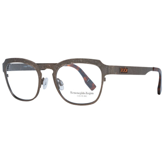 Ermenegildo Zegna Bronze Men Optical Frames