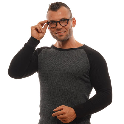 Ermenegildo Zegna Black Men Optical Frames