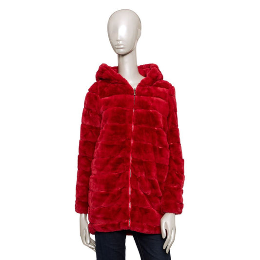 Baldinini Trend Women's Red Polyester Jacket