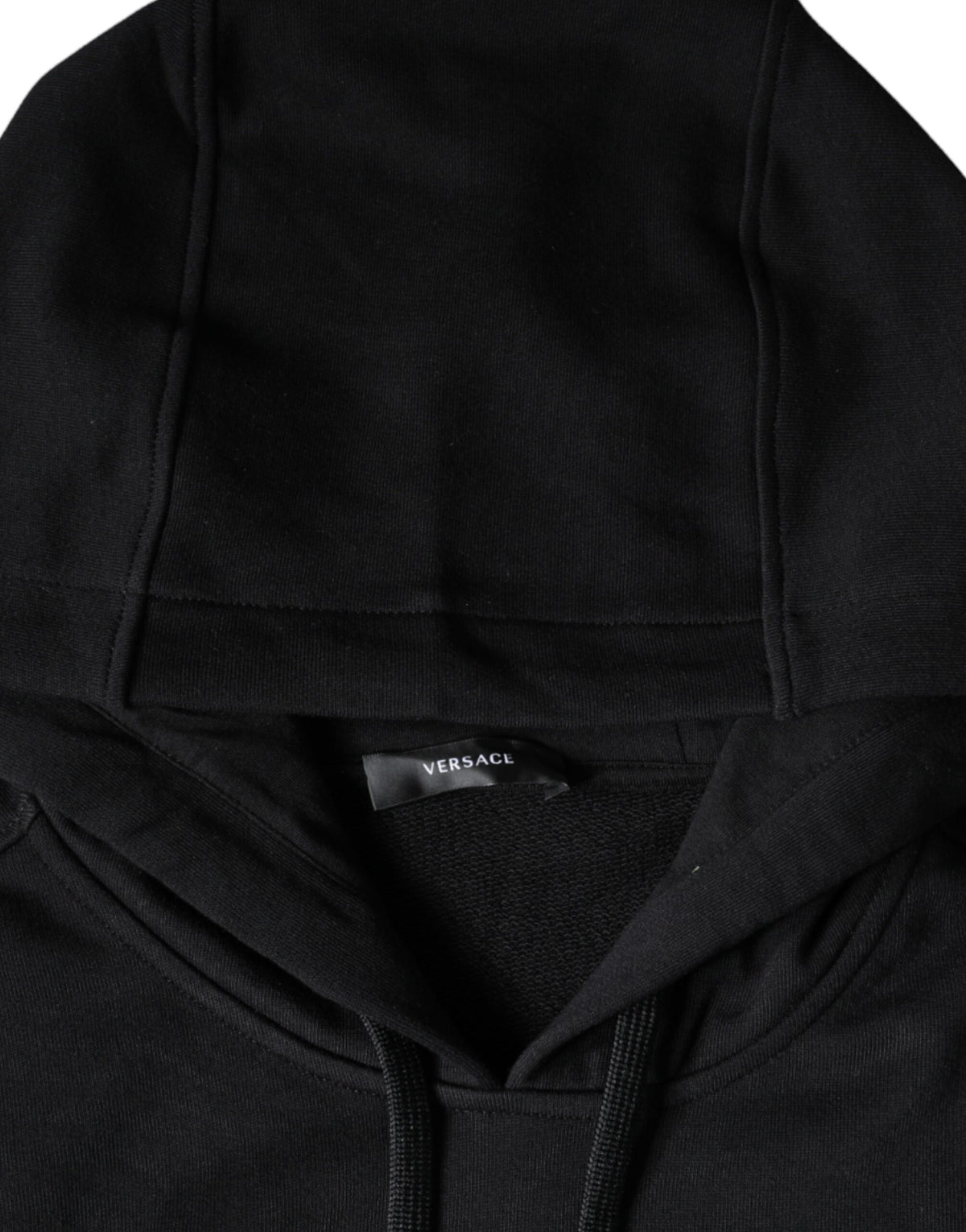 Versace Medusa Men's Cotton Sweatshirt Hoodie - Black Print