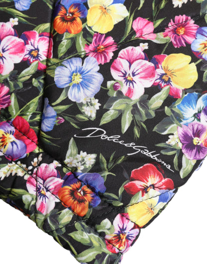 Multicolor Floral High Waist Hot Pants Shorts