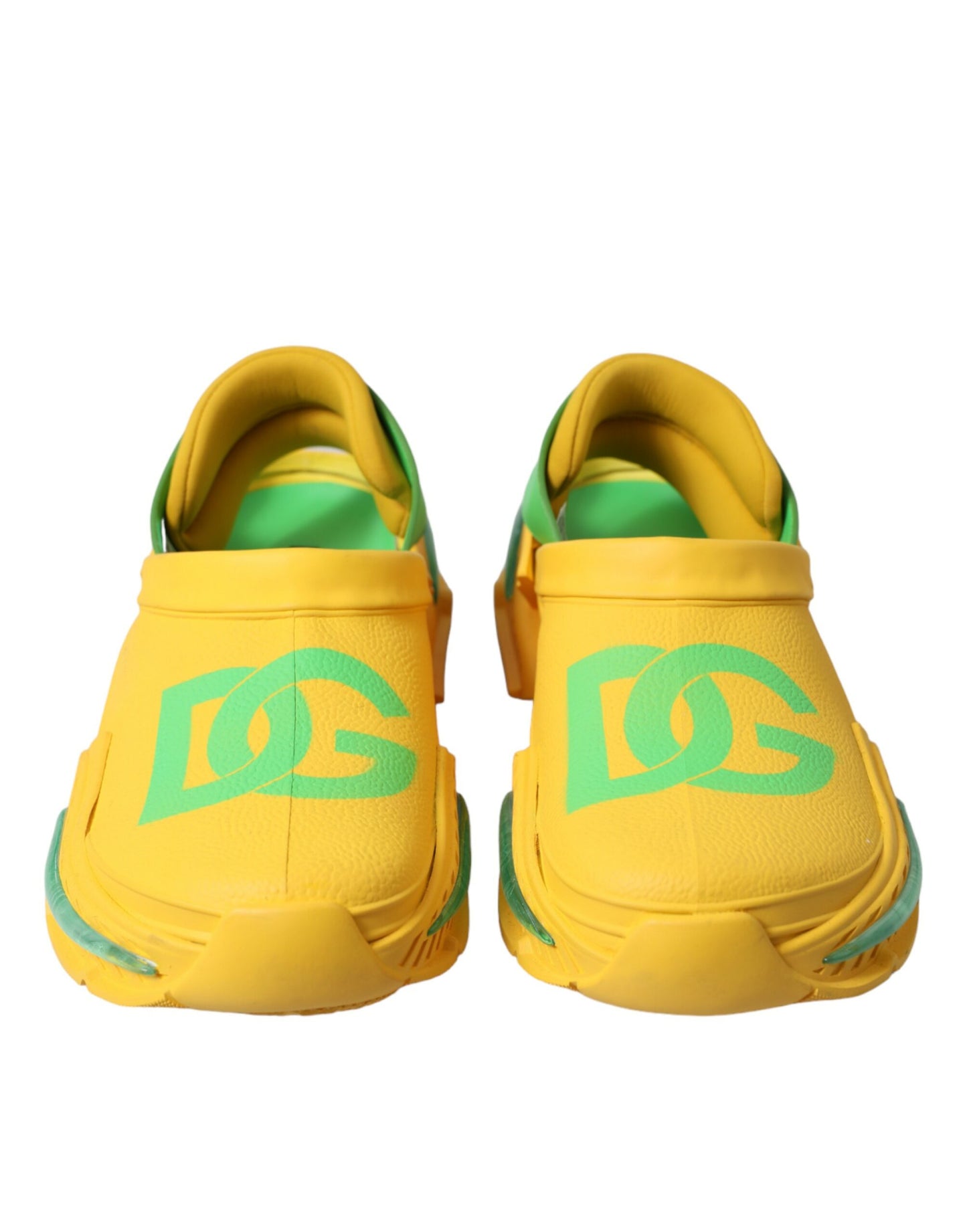 Yellow Green Rubber Clogs Men Slippers Men Shoes