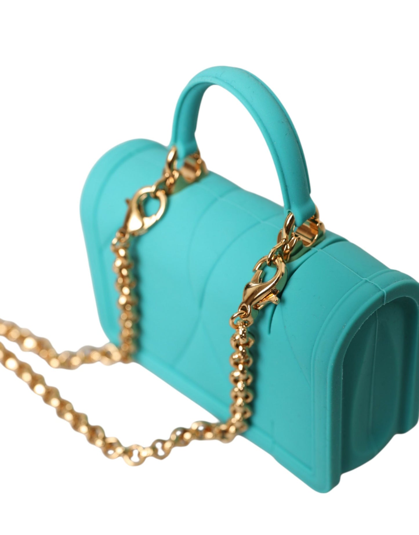 Turquoise Silicone Devotion Heart Cover Bag Airpods Case