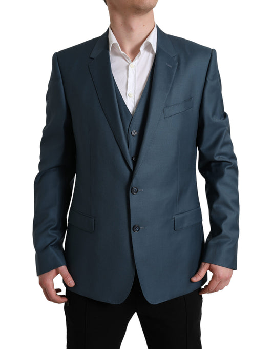 Green Single Breasted 2 Piece MARTINI Suit