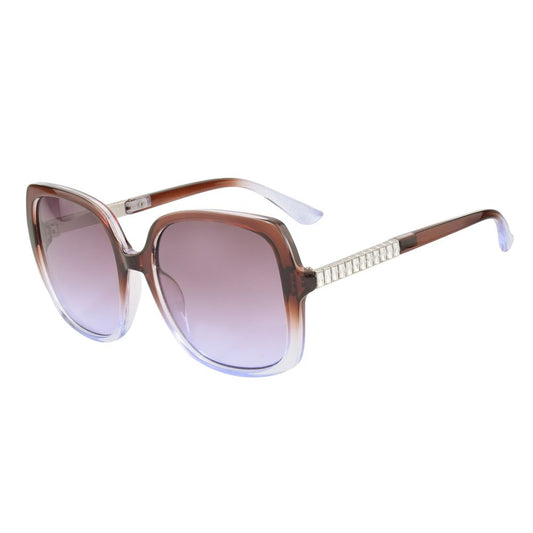 Guess GF04065683Z Purple Women's Sunglasses with Gradient Polarized Lens