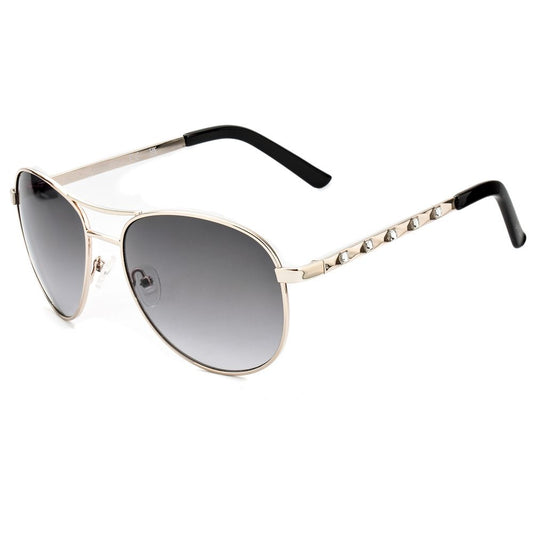 Guess GF04086132B Gold Women's Sunglasses with Gradient Polarized Lens