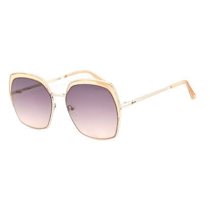 Guess GF04105933F Gold Women's Sunglasses with Gradient Polarized Lens