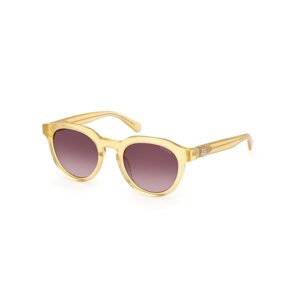 Guess GU000635039F Yellow Men's Sunglasses with Gradient Polarized Lens