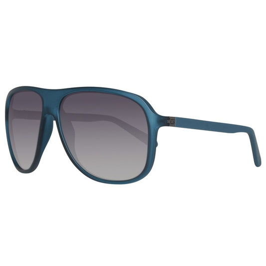 Guess GU68765991B Blue Men's Sunglasses with Polarized Lens