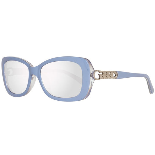 Guess GU74535690C Blue Women's Sunglasses with Polarized Lens