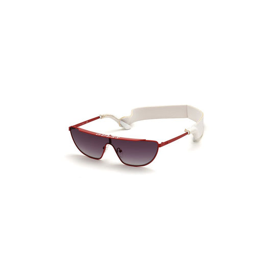 Guess GU76770066B Red Women's Sunglasses with Polarized Lens