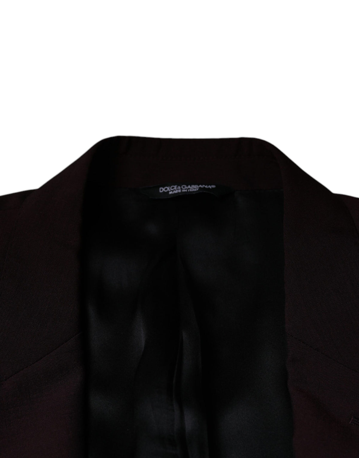 Dolce & Gabbana Men's Single Breasted Polyester & Wool Blazer -