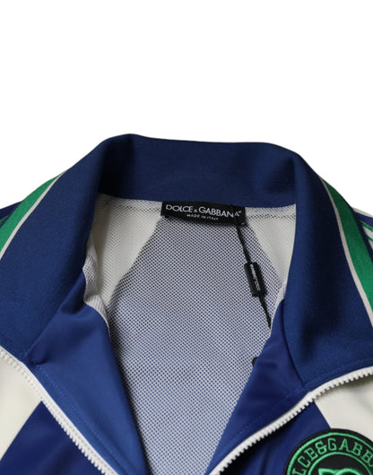 Dolce & Gabbana Men's Polyester & Nylon Bomber Jacket - Multicolor
