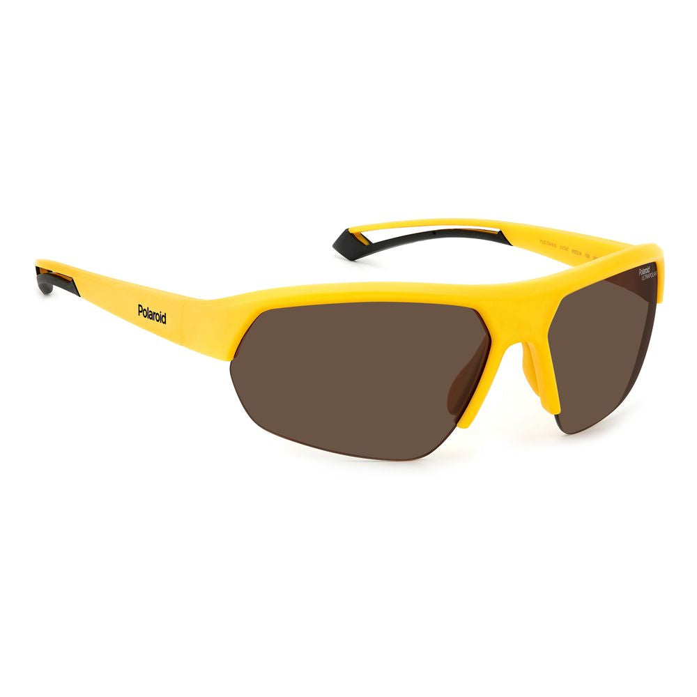 Polaroid PLD7048S2V7G647 Yellow Unisex Sunglasses with Polarized Lens