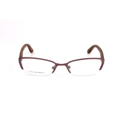 Alexander McQueen AMQ4183WCV Burgundy & Red Women's Optical Frames