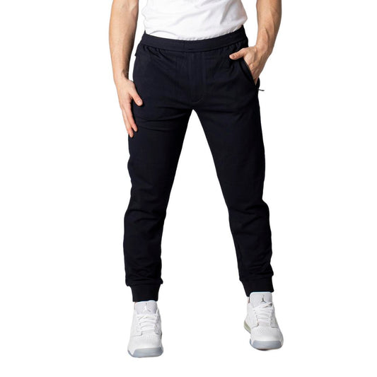 Armani Exchange Dark Blue Viscose Slim Fit Joggers