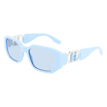 Blue Injected Sunglasses by Karl Lagerfeld