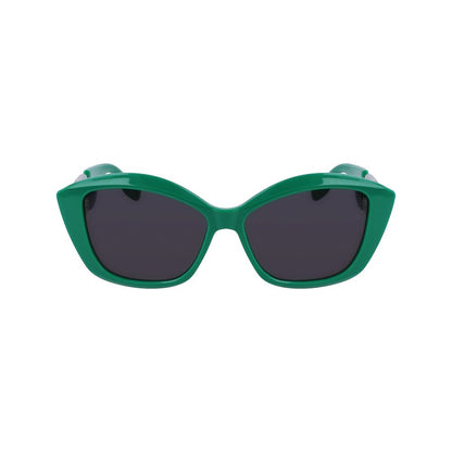 Green Injected Sunglasses by Karl Lagerfeld