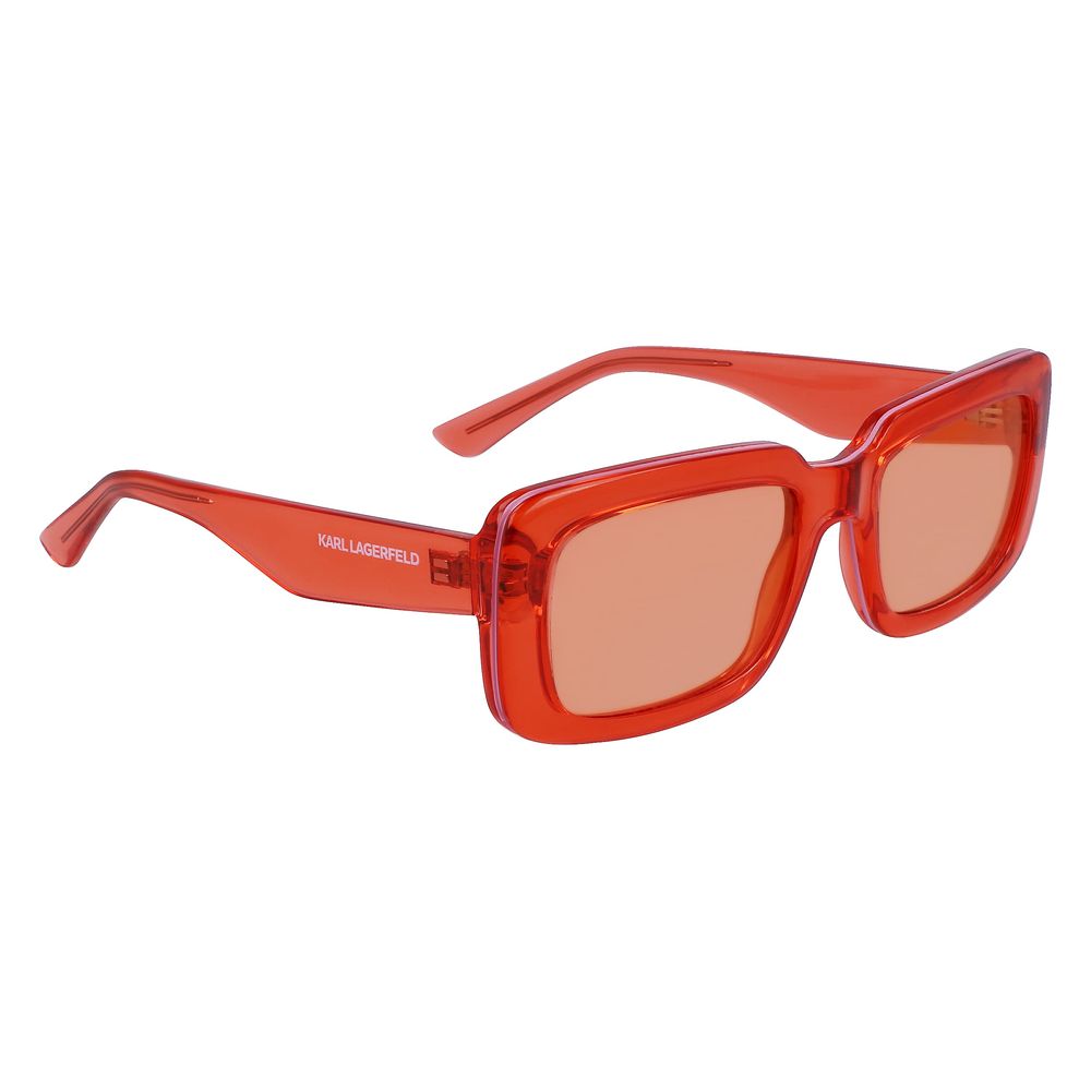 Orange Injected Sunglasses by Karl Lagerfeld