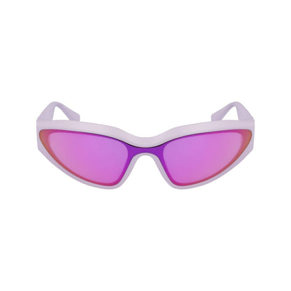 Purple Injected Sunglasses by Karl Lagerfeld