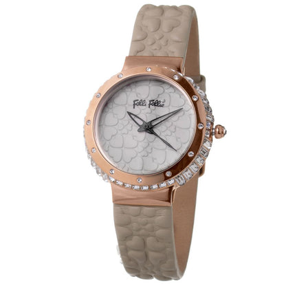 Folli Follie WF13B032SPI Pink & Gray Women's Watch