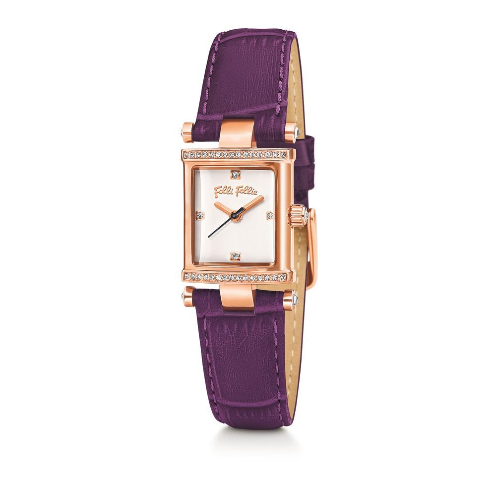 Folli Follie WF13B037SSL Gold & Violet Women's Watch