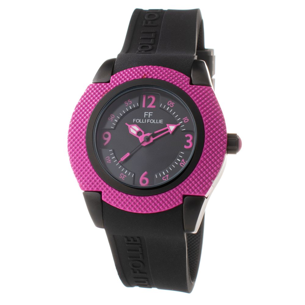 Folli Follie WF13Y028ZPP Pink & Black Women's Watch
