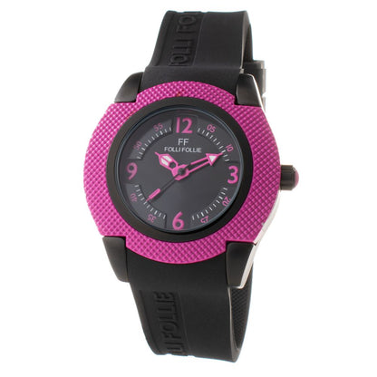 Folli Follie WF13Y028ZPP Pink & Black Women's Watch