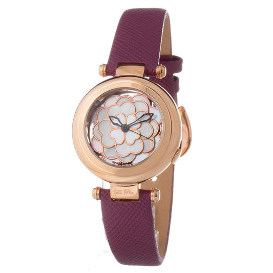 Folli Follie Women's Purple Leather Watch