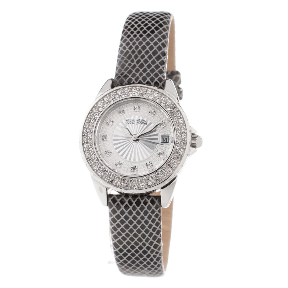 Folli Follie Women's Gray Leather Watch