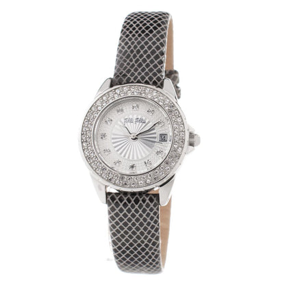 Folli Follie Women's Gray Leather Watch
