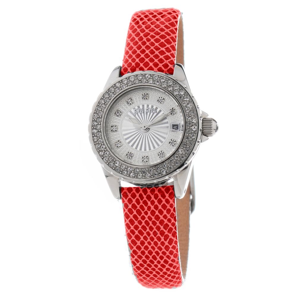 Folli Follie WF1A006STR Silver & Red Women's Watch