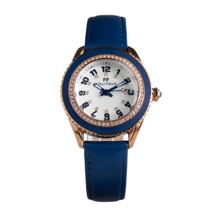 Folli Follie Women's Blue Leather Watch