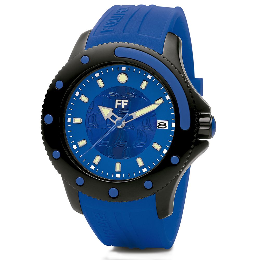 Folli Follie WF1Y002ZDU Black & Blue Women's Watch