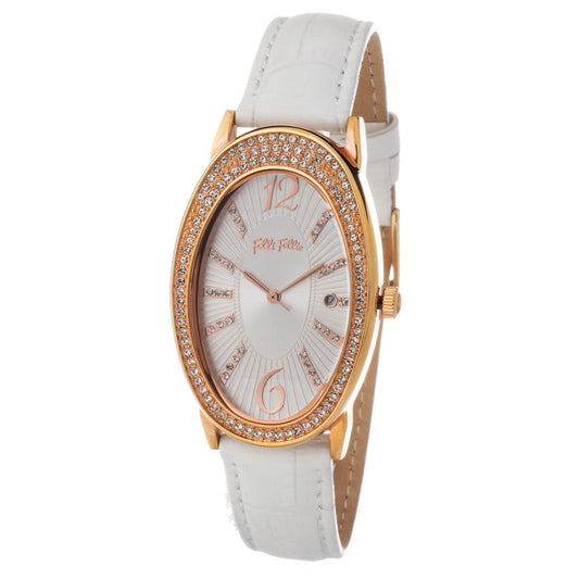Folli Follie Women's White Leather Watch