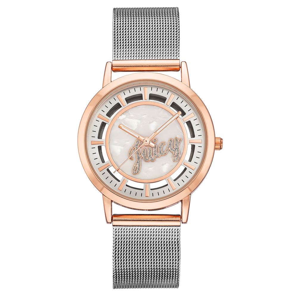 Juicy Couture JC1217WTRT Pink & Silver Women's Watch