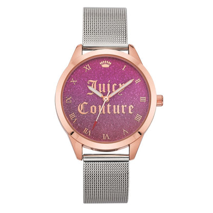 Juicy Couture JC1279HPRT Pink & Silver Women's Watch