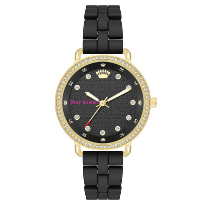 Juicy Couture JC1310GPBK Gold & Black Women's Watch