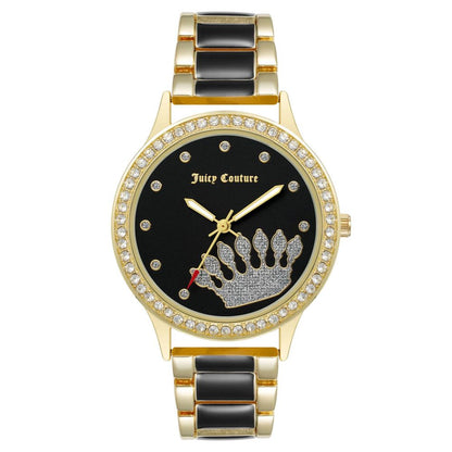 Juicy Couture JC1334BKGP Gold & Multicolor Women's Watch