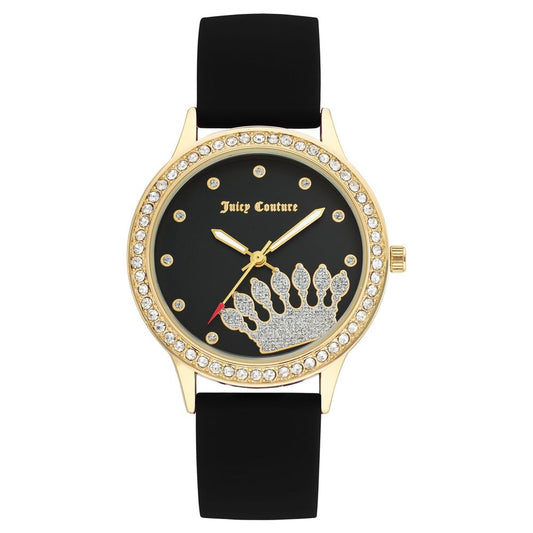 Juicy Couture JC1342GPBK Gold & Black Women's Watch