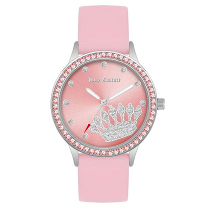 Juicy Couture JC1343SVPK Silver & Pink Women's Watch