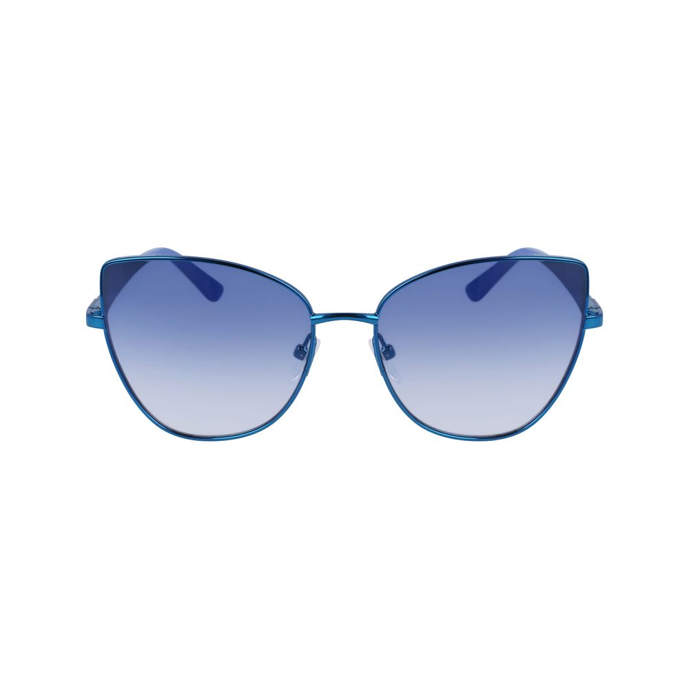 Blue Metal Sunglasses by Karl Lagerfeld