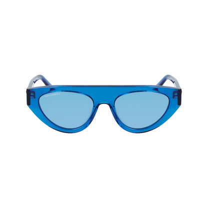 Blue Acetate Sunglasses by Karl Lagerfeld