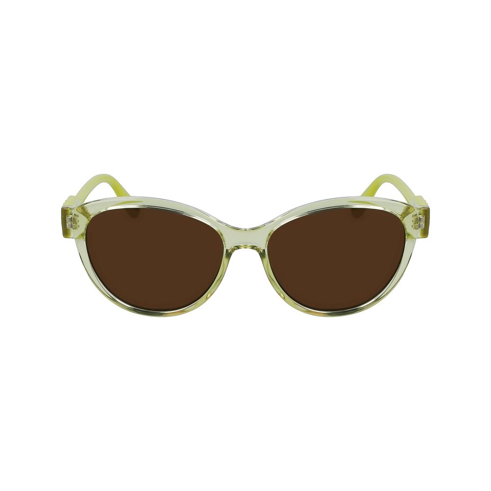 Yellow Injected Sunglasses by Karl Lagerfeld