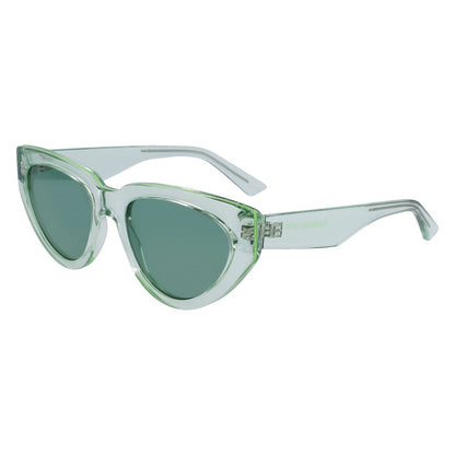 Green Injected Sunglasses by Karl Lagerfeld